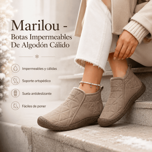 Marilou - Botas Impermeables De Algodón Cálido