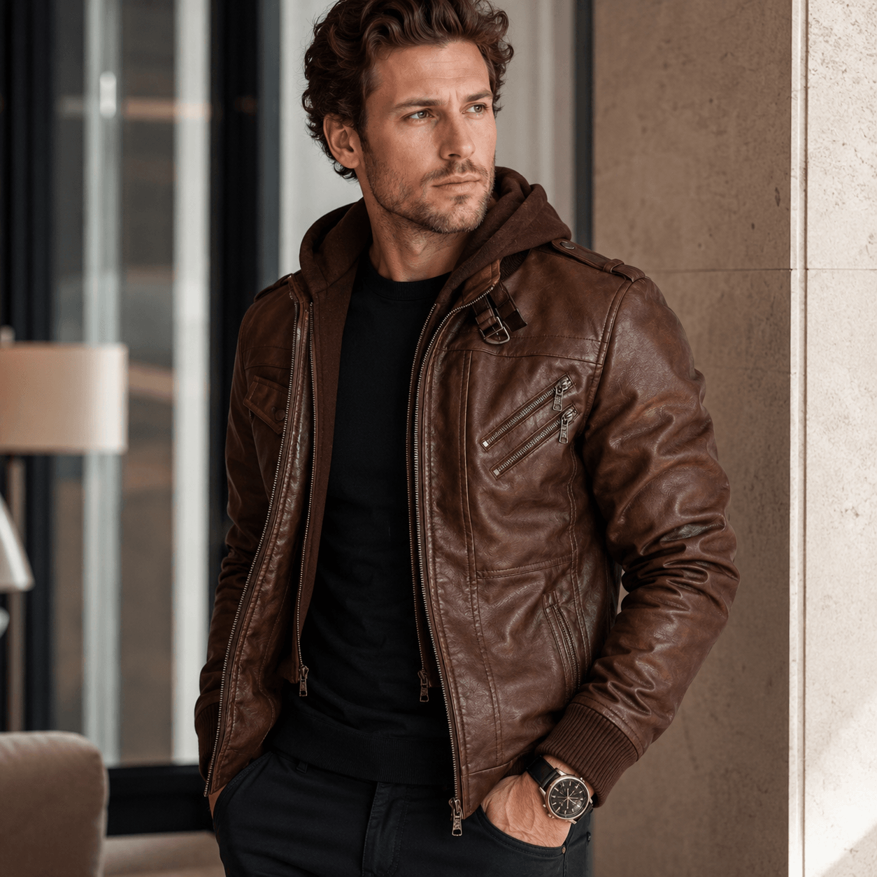 Olisa | Chaqueta De Cuero Heritage