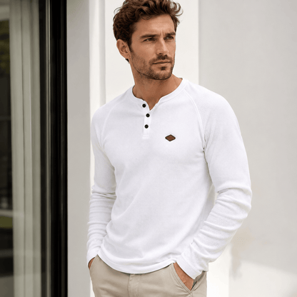 Leonar | Henley Estructurado Y Elegante Para Hombre
