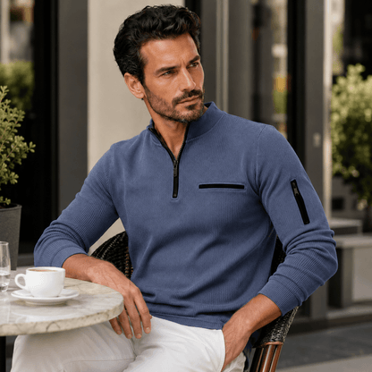 Gusteous | Camisa de manga larga con cremallera