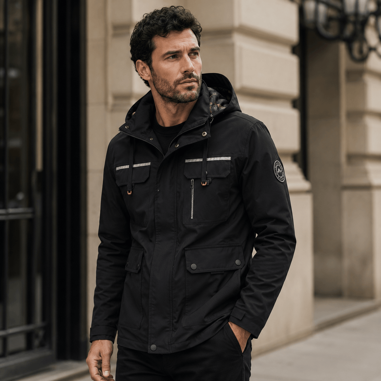 Aksel | Chaqueta Impermeable y Cortaviento