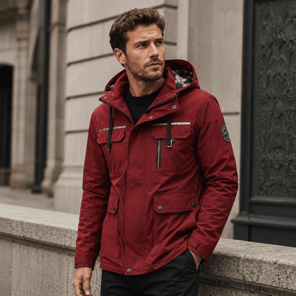 Aksel | Chaqueta Impermeable y Cortaviento