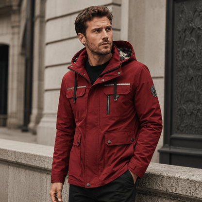 Aksel | Chaqueta Impermeable y Cortaviento