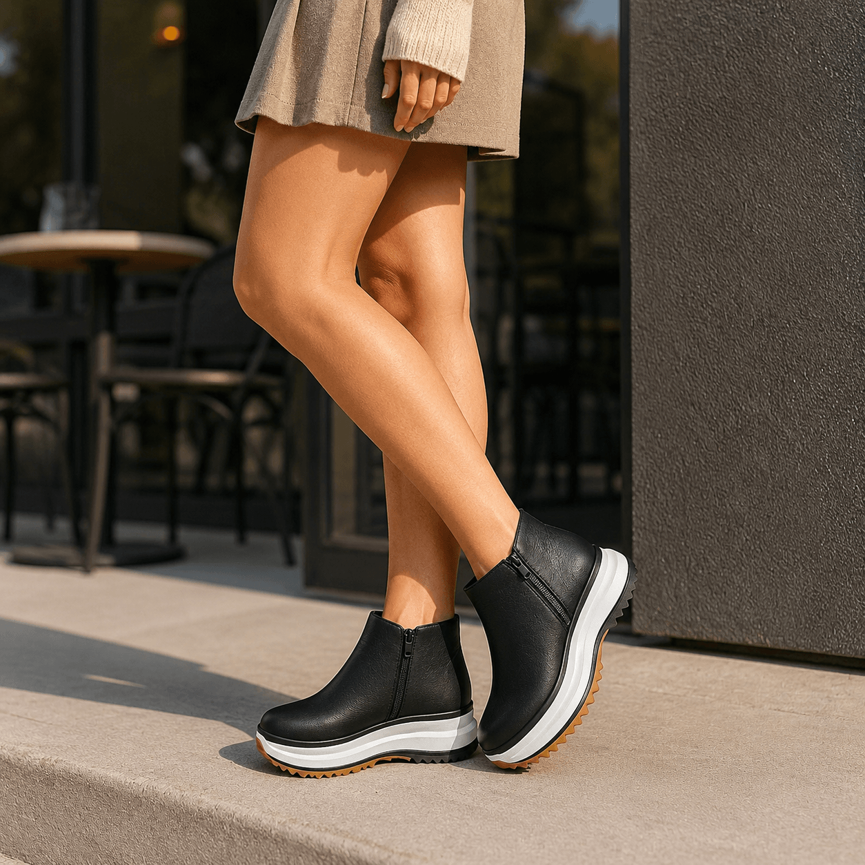Botines de Plataforma Avery Loft