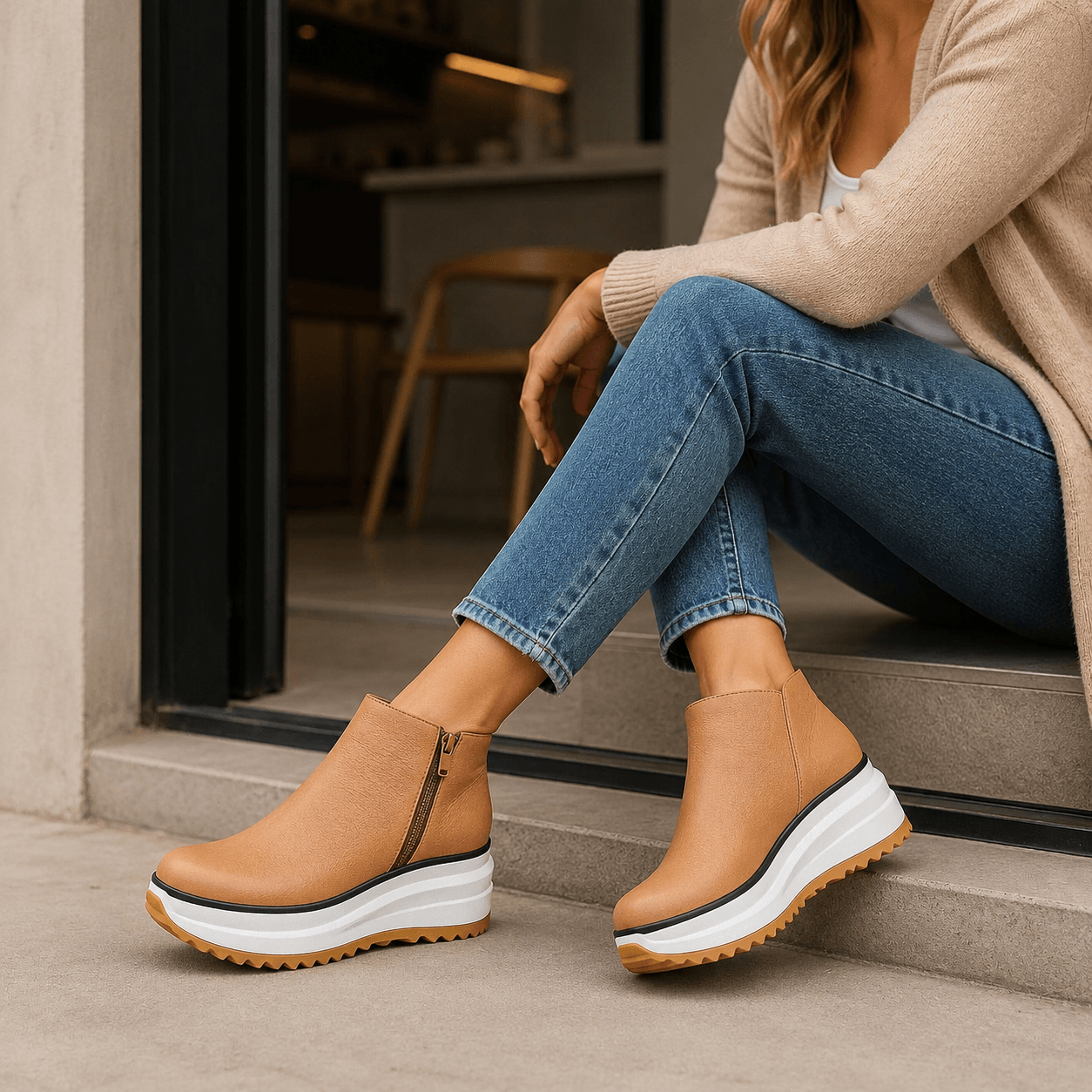 Botines de Plataforma Avery Loft