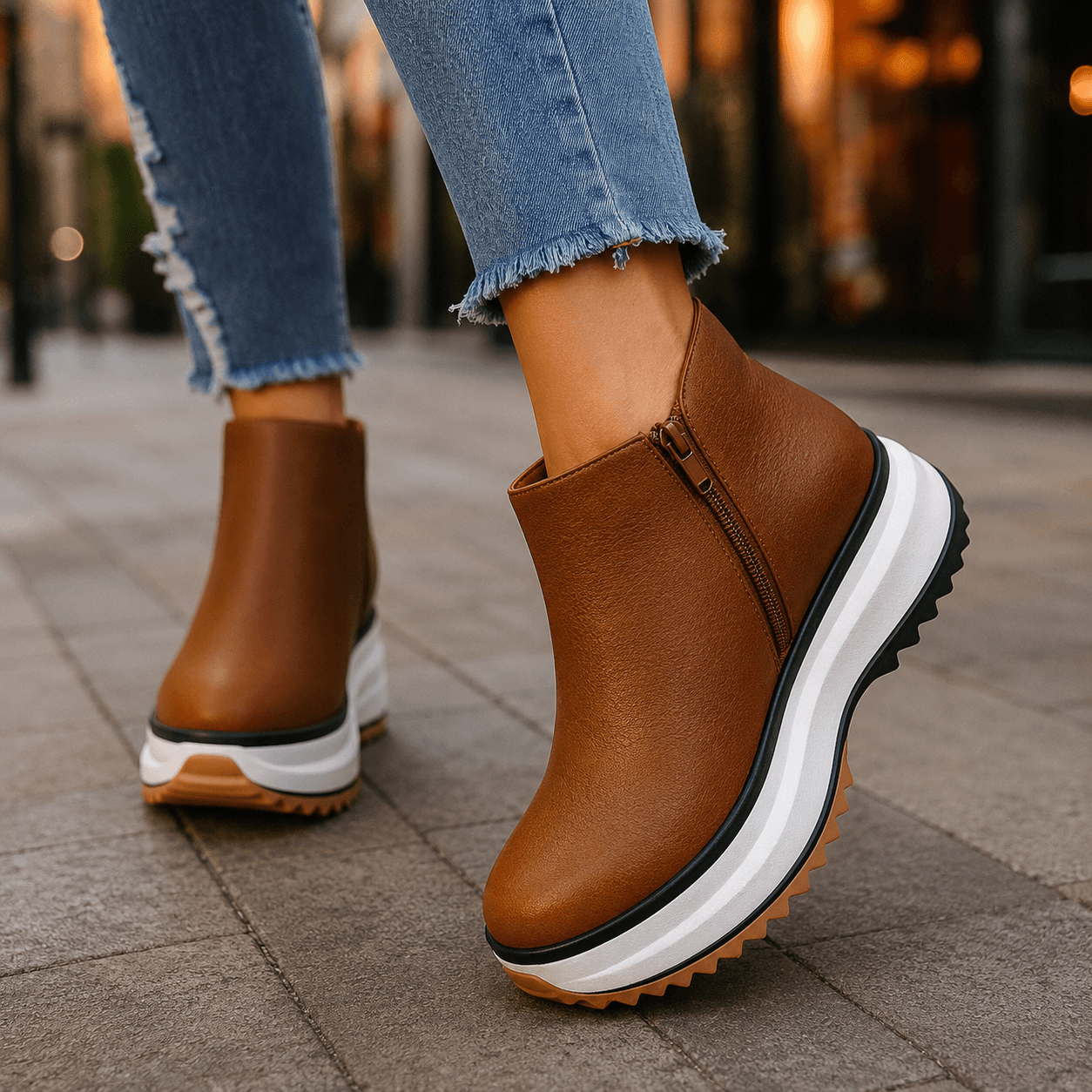 Botines de Plataforma Avery Loft