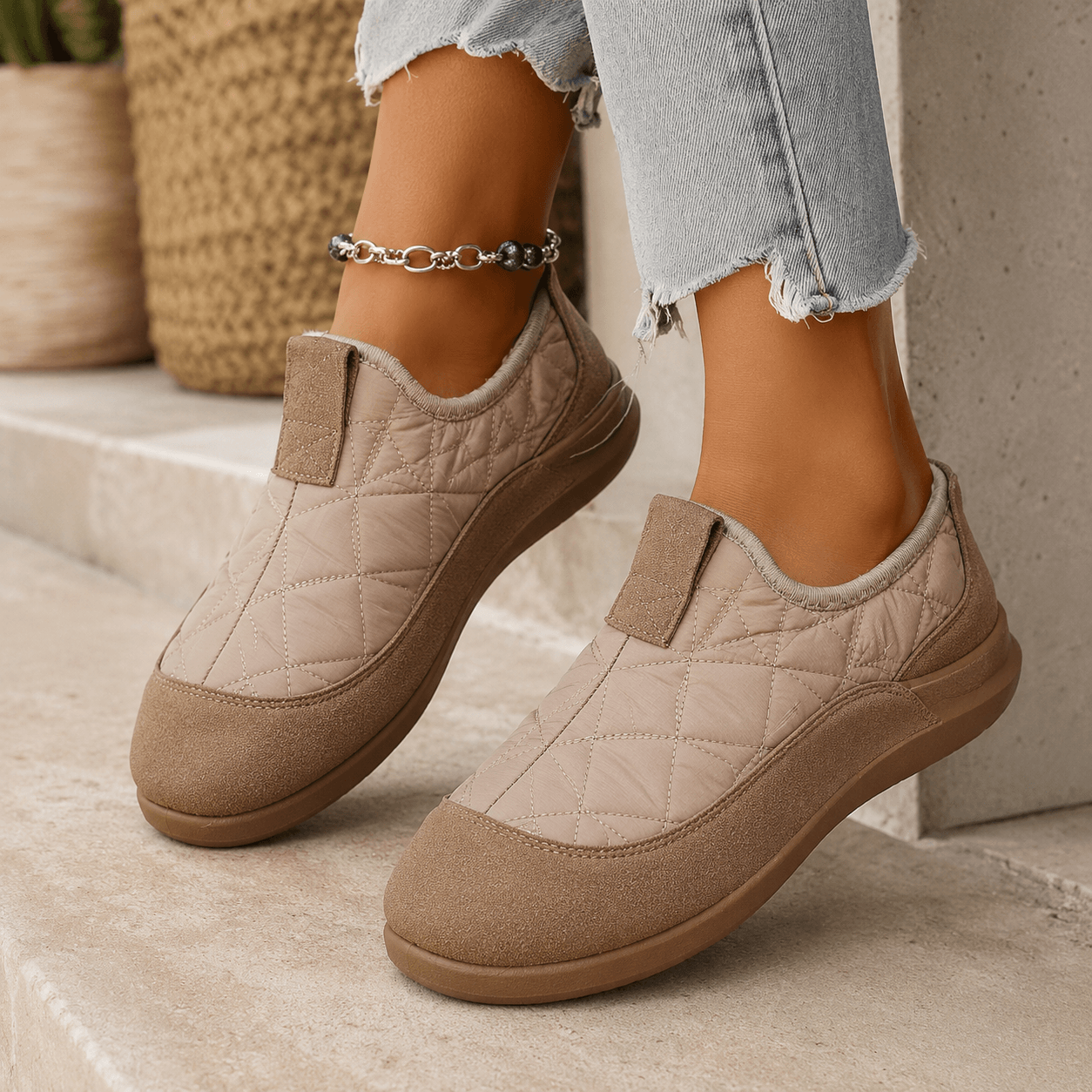 María | Zapatos cómodos y antideslizantes