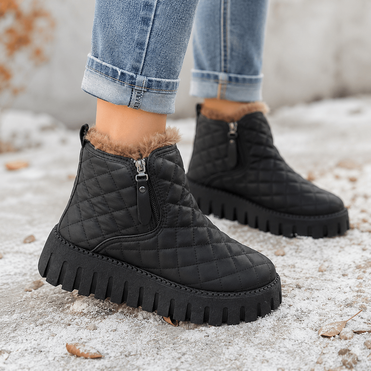 Hafsa - Bota De Nieve Cálida
