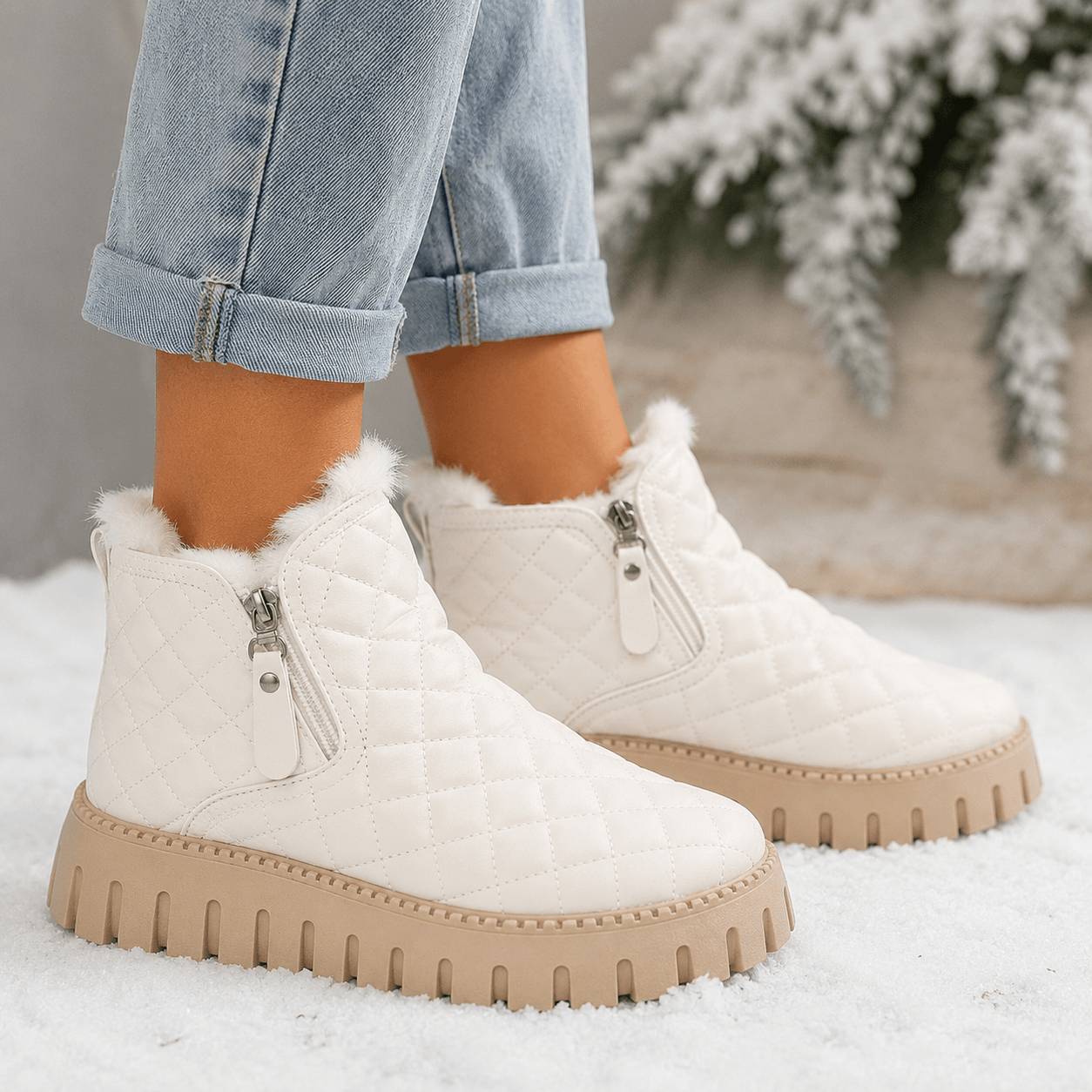 Hafsa - Bota De Nieve Cálida