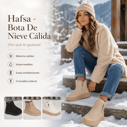 Hafsa - Bota De Nieve Cálida