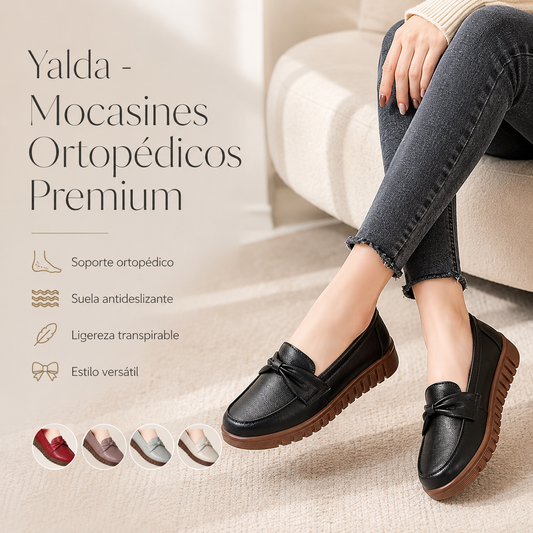 Yalda - Mocasines Ortopédicos Premium