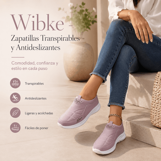 Wibke - Zapatillas Transpirables y Antideslizantes