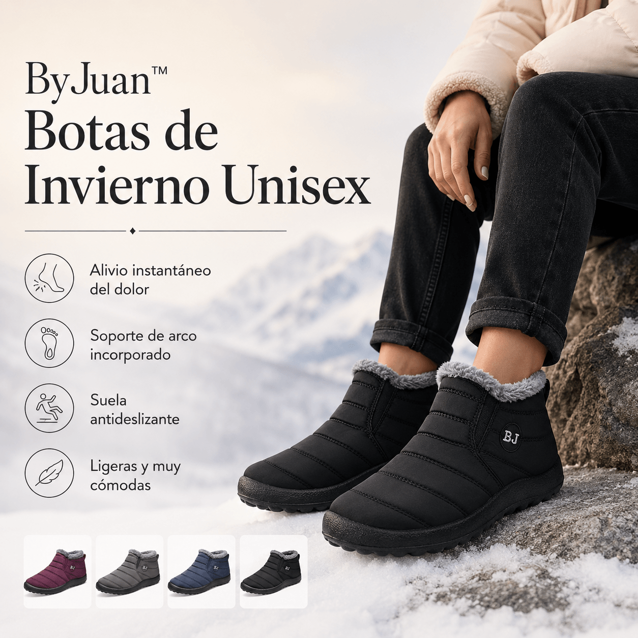 ByJuan™ Botas de Invierno Unisex