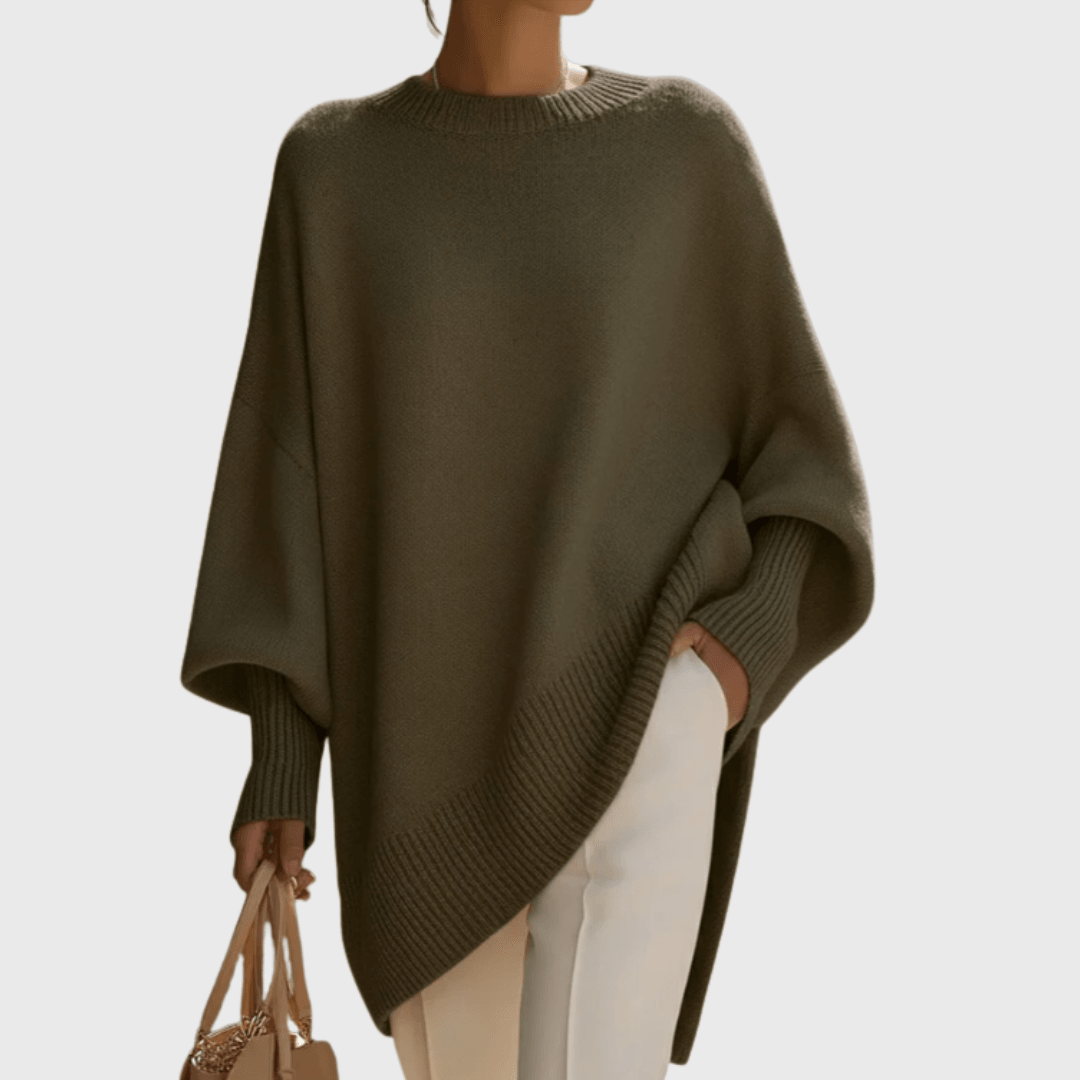 Livia™ | Suéter Poncho Oversize Elegante