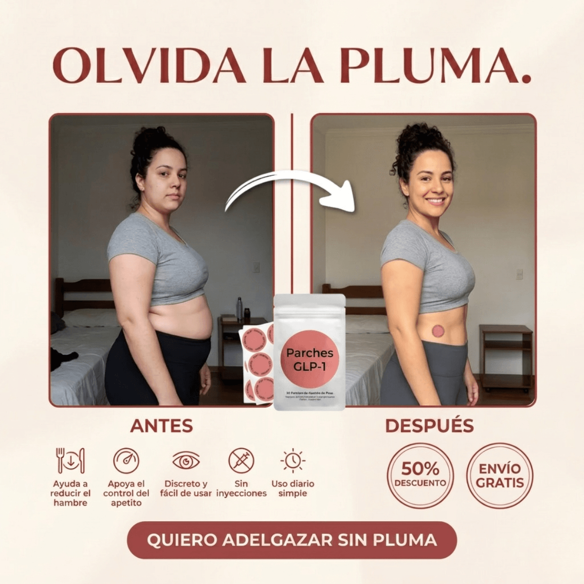 Control Patch™ – El parche que ayuda a reducir el hambre y apoya tu equilibrio