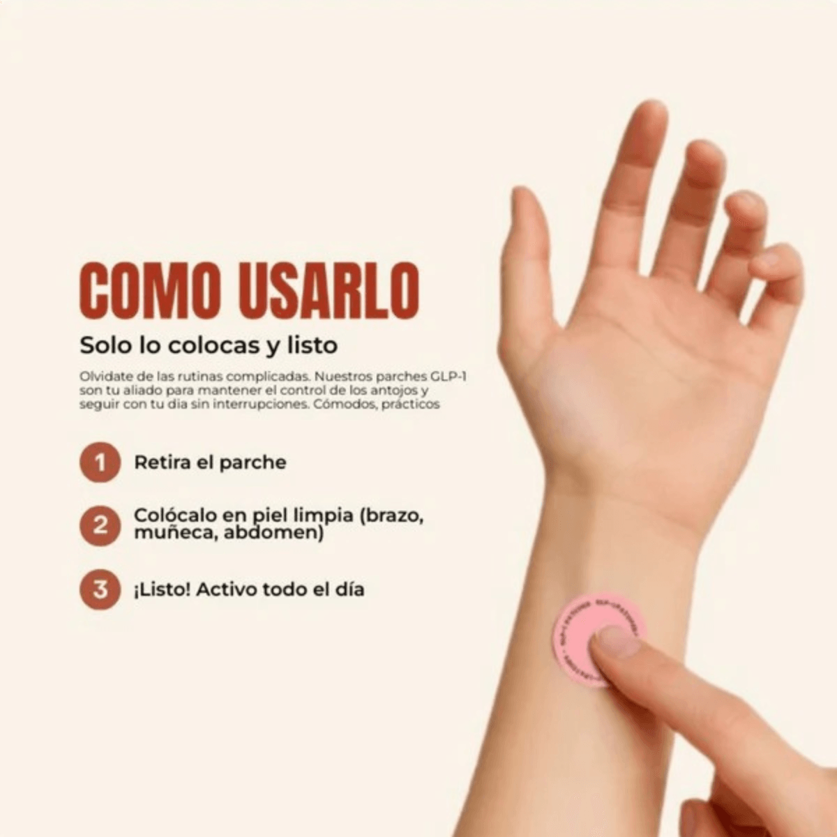 Control Patch™ – El parche que ayuda a reducir el hambre y apoya tu equilibrio