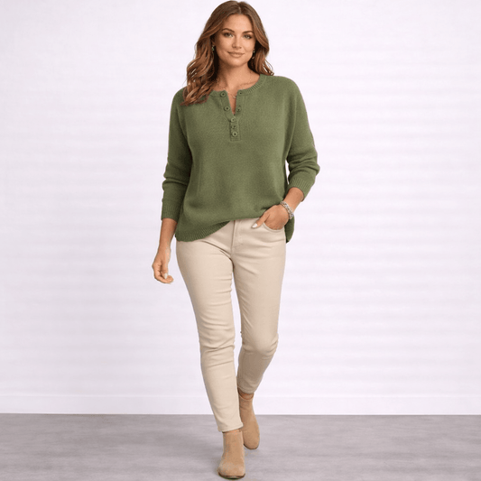 Mira – Jersey De Punto Con Cierre De Botones