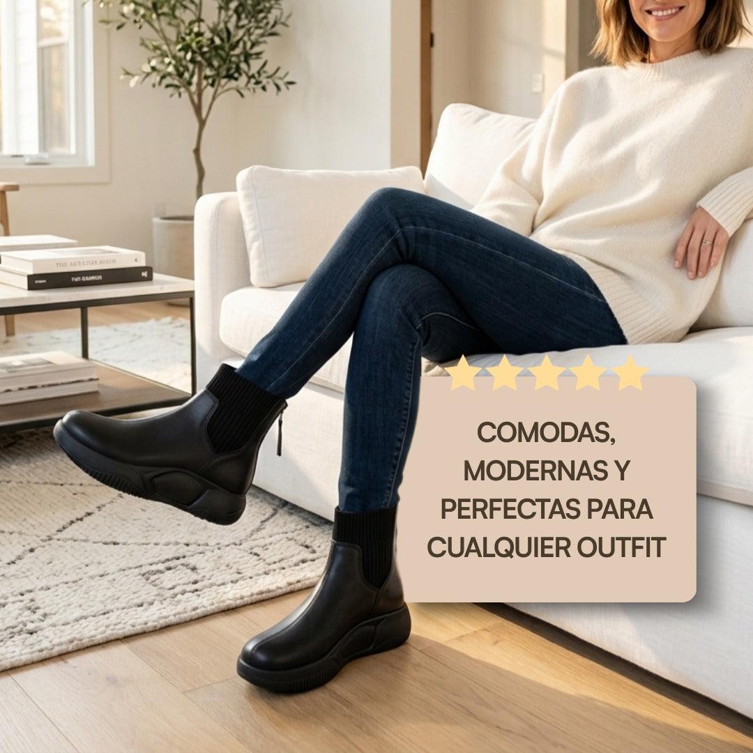 Botas CozyStep Impermeables de Invierno para Mujer – Forro Térmico, Antideslizantes y Súper Cómodas