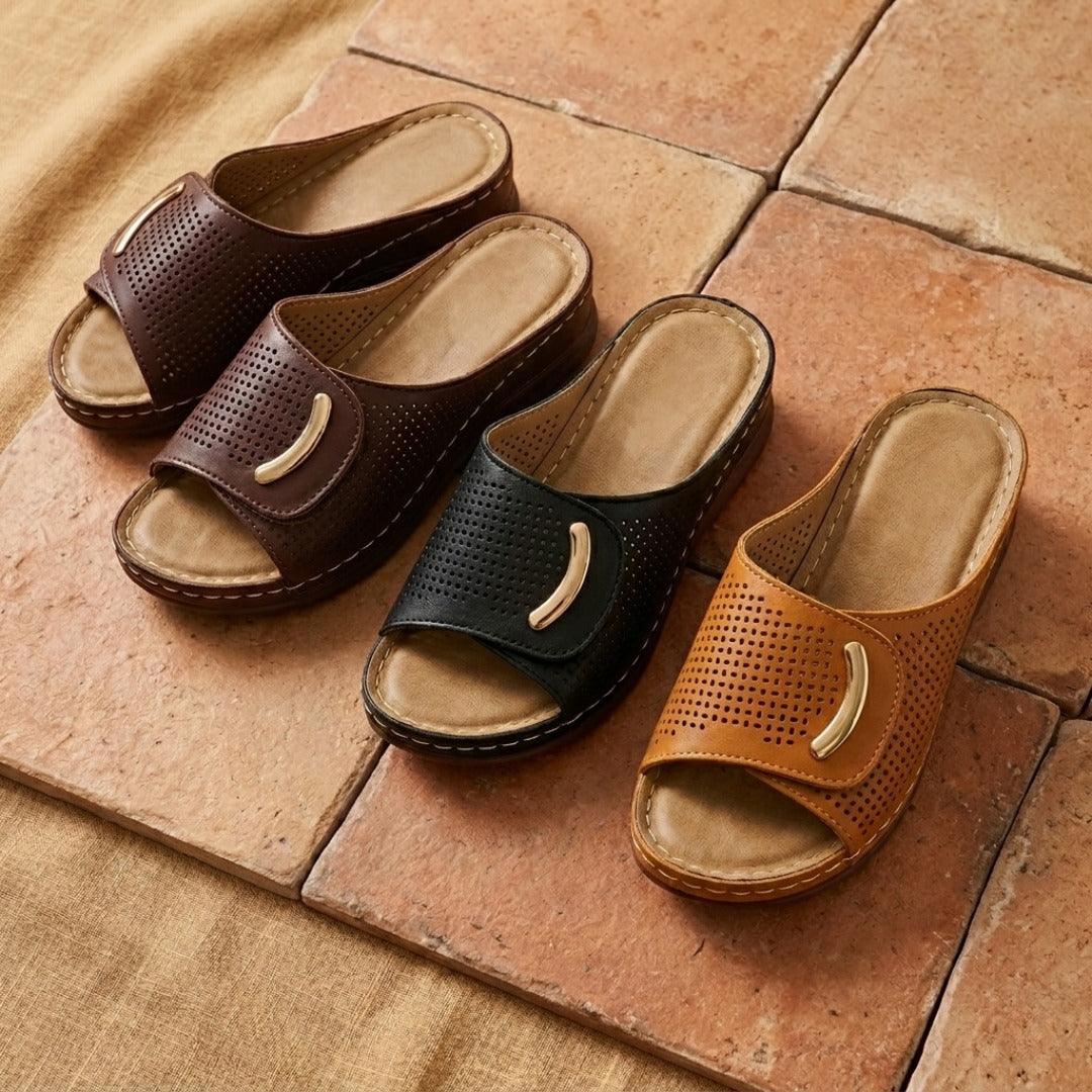 Sandalias Glamour Chic para Mujer – Elegantes con Brillo y Máximo Confort
