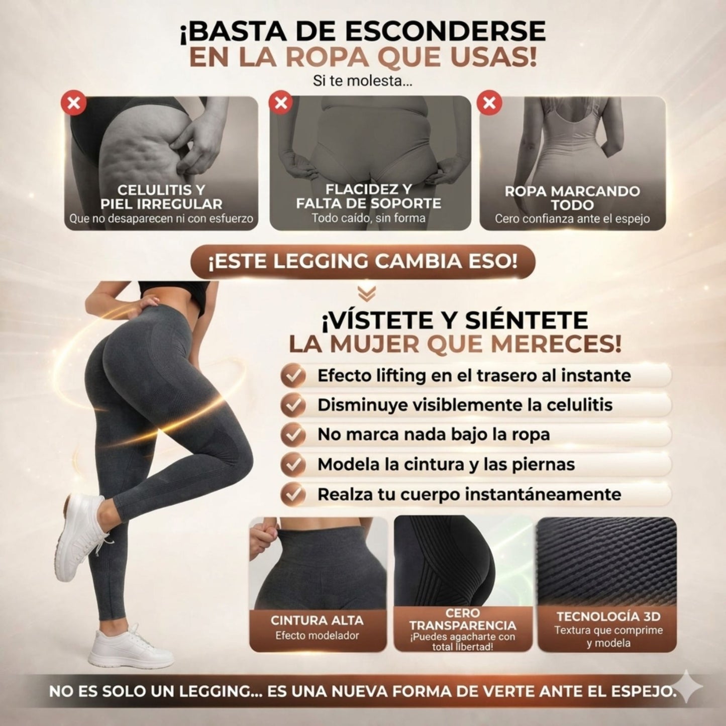 FITTABELLA SCULPT™ LEGGING 3D MOLDEADORA