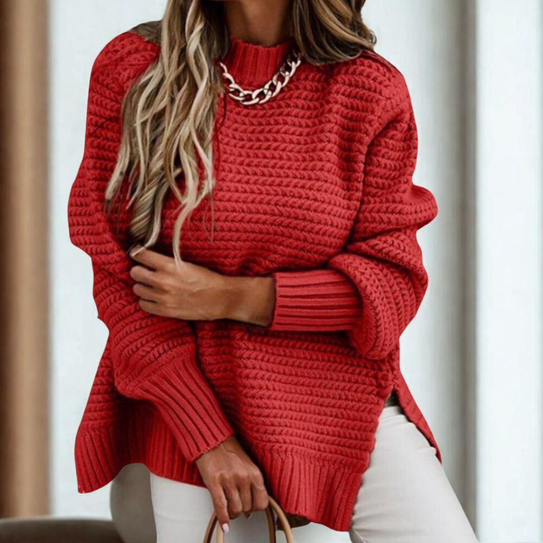 Camisola Olivia - abrigo suave y elegante para los días fríos